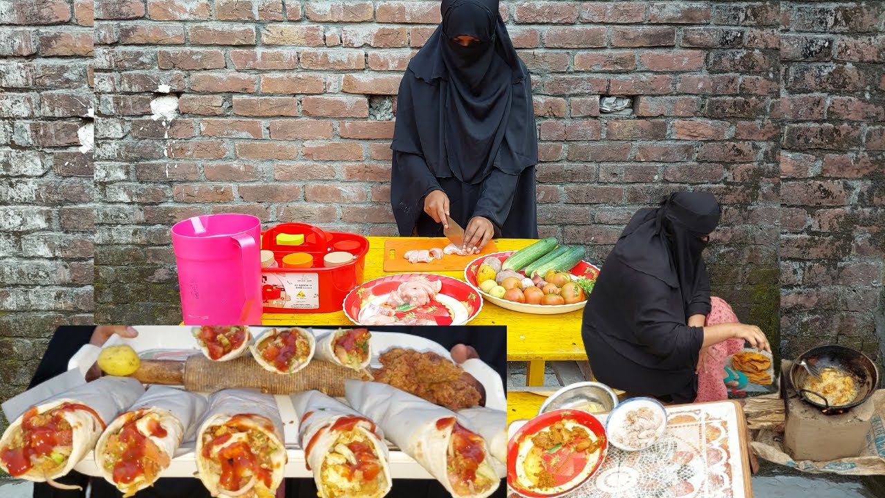 Too easy making chicken shawarma in village style Chicken Shawarma