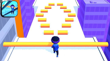 ROOF RAILS 🧱💎 Mobile Games Android, iOS Gameplay Walkthrough New Update All Levels 16 #Shorts