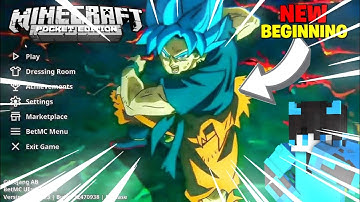 🔥New DRAGON BALL UI in Minecraft PE 1.21+! (Looks INSANE) #video #minecraft #proboiz95 