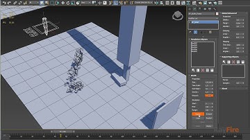 RayFire Rigid. Kinematic objects.