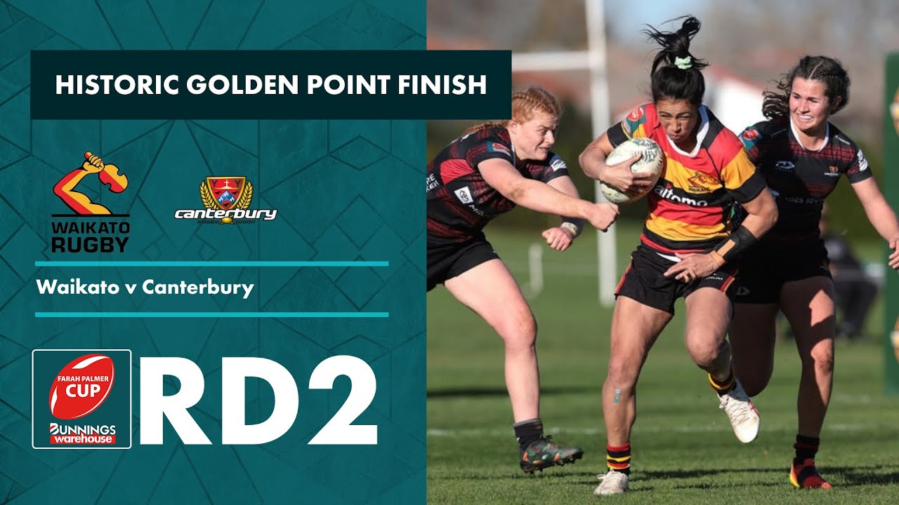HISTORIC golden point finish in the Farah Palmer Cup