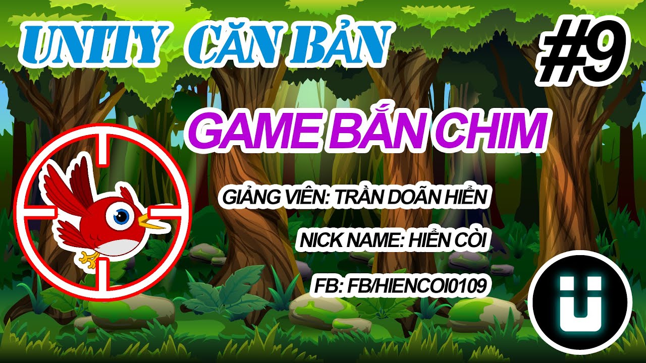 Học Lập Trình Game Unity3D - Game Bắn Chim #9 - Camera Shake, Lưu Điểm Số , Xuất File, Chạy Thử