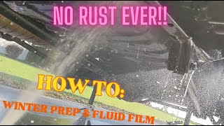 How To: Save Your Vehicle From Salt And Winter! The Fluid Film Tutorial