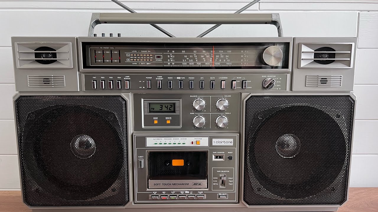 ミュージック Blu-ray Clairtone 7979 A Classy Boombox - YouTube
