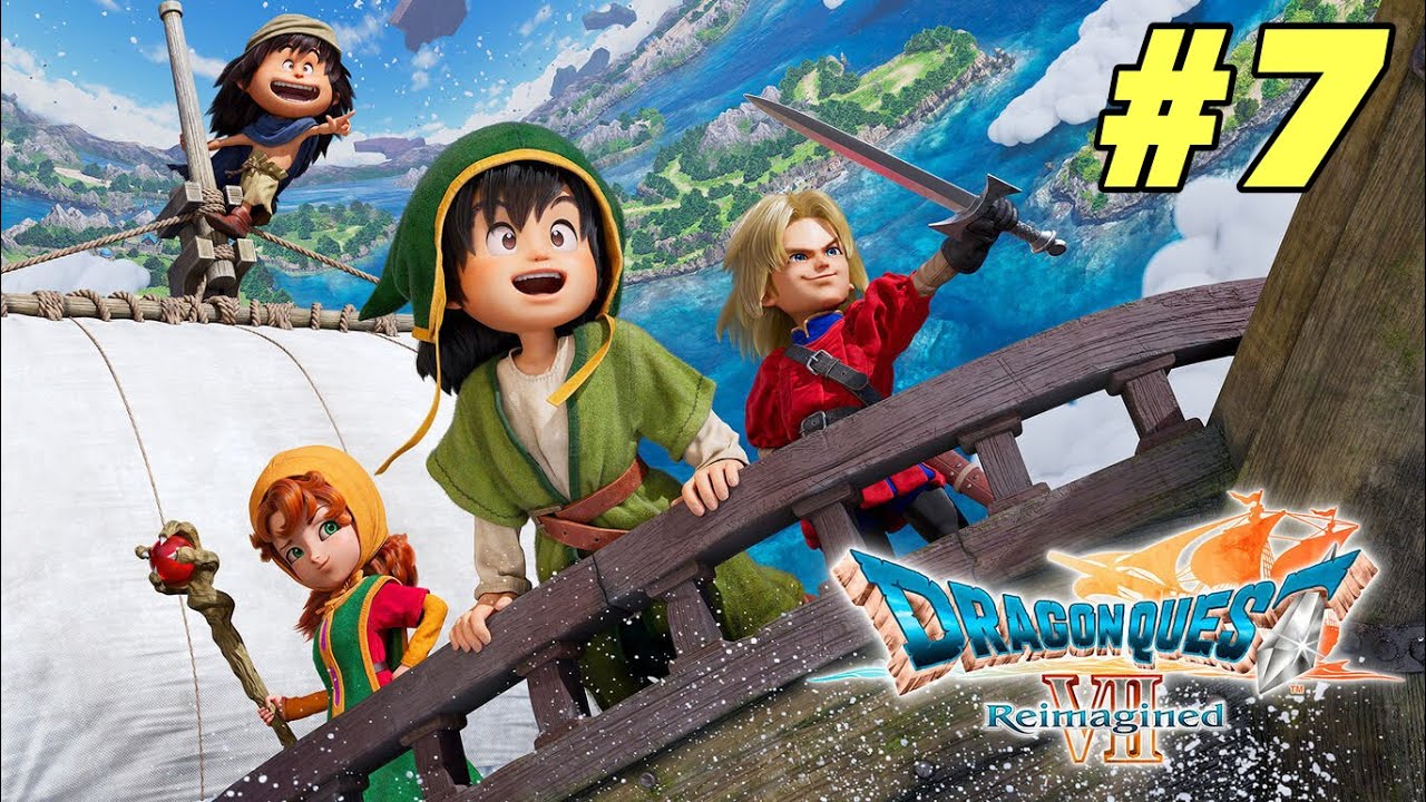 クレマンとヨゼフが語り継ぐ町の命。二人と別れ次に緑の石板で向かった先は動物だらけの町オルフィー！【ドラゴンクエストⅦ Reimagined】#7