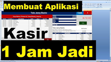 Tutorial Membuat Aplikasi Kasir Dengan Excel, Cukup Pejamkan Mata