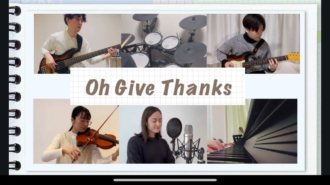 【コラボ】Oh Give Thanks - Judith Christie McAllister