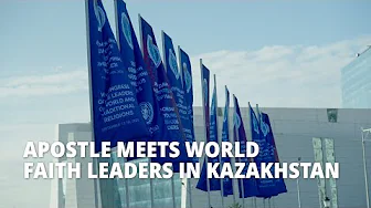 Apostle Forges Friendships with Faith Leaders at World Event
