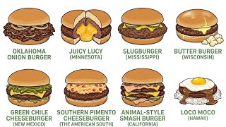 The Ultimate USA Regional Burger Ranking (8 Unique Styles Explained) 