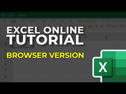 Excel Online Tutorial [ Excel in The Browser ]