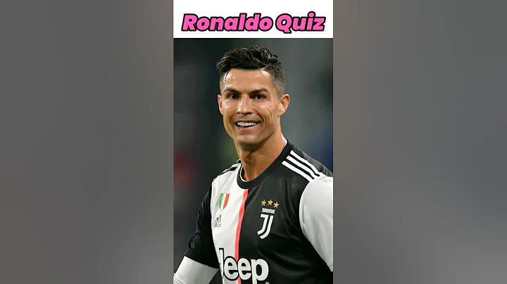 Ronaldo Quiz: How Well Do You Know Cristiano Ronaldo❓| Cristiano Ronaldo Quiz | Football Quiz
