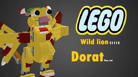 Lego 31112 one set alternate build - Dorat from "Godzilla vs King Ghidorah"