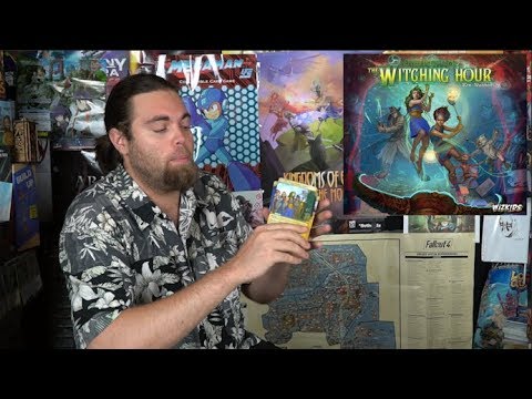 Approaching Dawn The Witching Hour Board Game Review Youtube