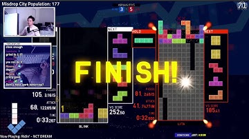 Blink vs Riviclia [1 vs 1 TetrIO]