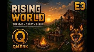 Making Blueprints for Huge Shack Upgrade | Rising World Gameplay | S1-E3