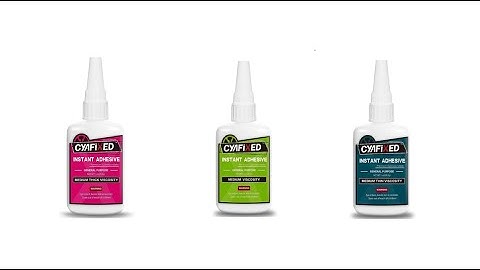 CYAFIXED Best Super Glue On The Planet! All Purpose Craft and Wood Glue With Anti-Clog Cap