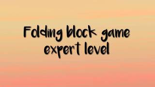 folding block game | expert level | level-751 screenshot 5