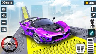 Impossible Mega Ramp Car Racing Master 3D - GT Ramp Car Driving Simulator Game Android Gameplay screenshot 3
