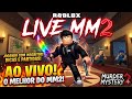 🔴AO VIVO 🔴 ROBLOX JOGANDO COM INSCRITOS ( AVENTURA NO MM2)