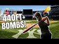 Can I Hit A Home Run at YANKEE Stadium? 440FT DINGER! IRL Baseball Challenge