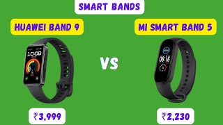 Huawei Band 9 Vs Mi Smart Band 5 Ultimate Budget Fitness Tracker Showdown