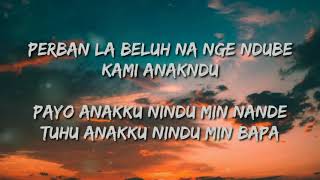 Rudang Rudang Kegeluhen (Judika, Erick,Tiroy) lyric