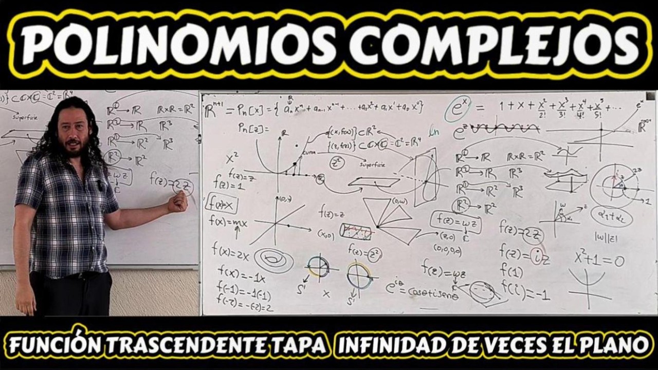 Polinomios Complejos Función trascendente tapa infinidad de veces el plano (Efraín vega landa)