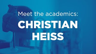 Study Medicine at Surrey & meet the medical school team:Prof. Christian Heiss | University of Surrey