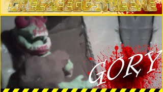 Zombie Attack - Gorey Stop Motion Animation