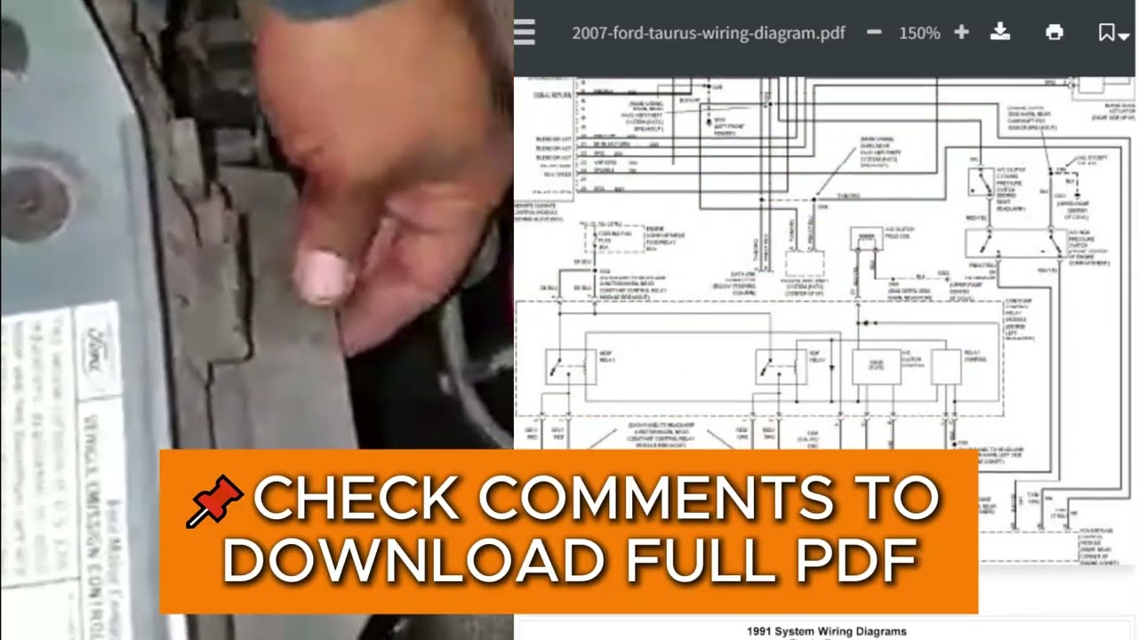 [DIAGRAM] 2007 Ford Taurus Wiring Diagram