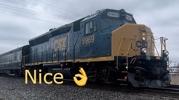 CSX 9969 Leads W003 Track Geometry Train! 👌