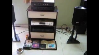 arcam alpha 7 power n audiolab 8000a pre n marantz cd4000 n amc dac8 n tannoy speaker testing
