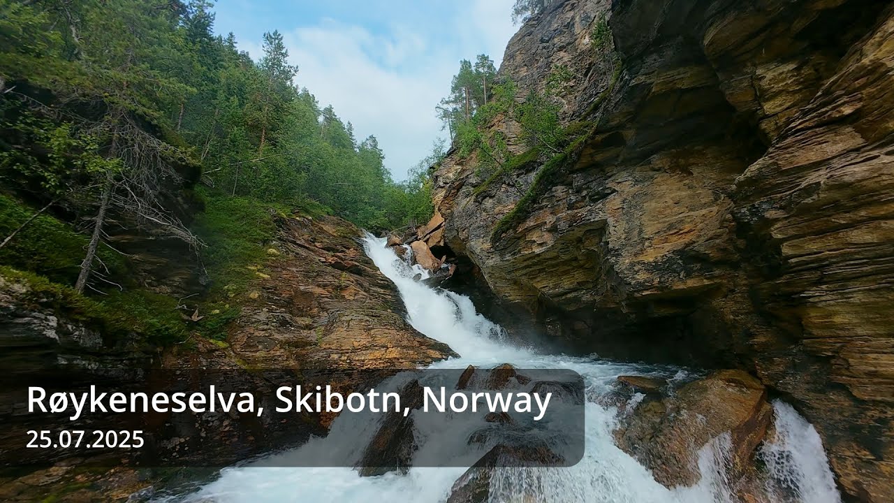 Røykeneselva, Skibotn, Norway   25.07.2025