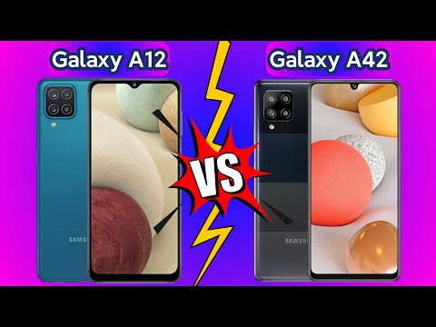 SAMSUNG GALAXY A12 VS SAMSUNG GALAXY A42 5G🔥🔥 COMPARISON