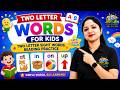 Two Letter English Words for Kids  | Two Letter Words Reading Practice | Jyoti Jain Kids Academy