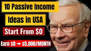 10 Passive Income Ideas to Make Money While You Sleep (2026 Beginner Guide)| Warren Buffett learning