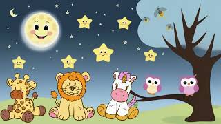 🌙 Sleepy Baby's Night Adventure 🌟 | Sweet Dreams Under the Moon & Stars | Soothing Nighttime Scene