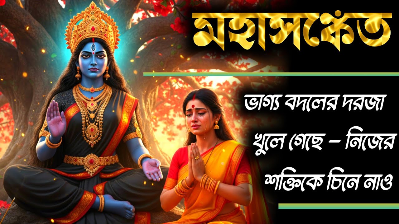 ১১১১ 🕉️ মা কালী বলছেন — তোমার ভেতরের সুপ্ত শক্তি জাগাও, শত্রুরা নিজেই দূরে সরে যাবে 