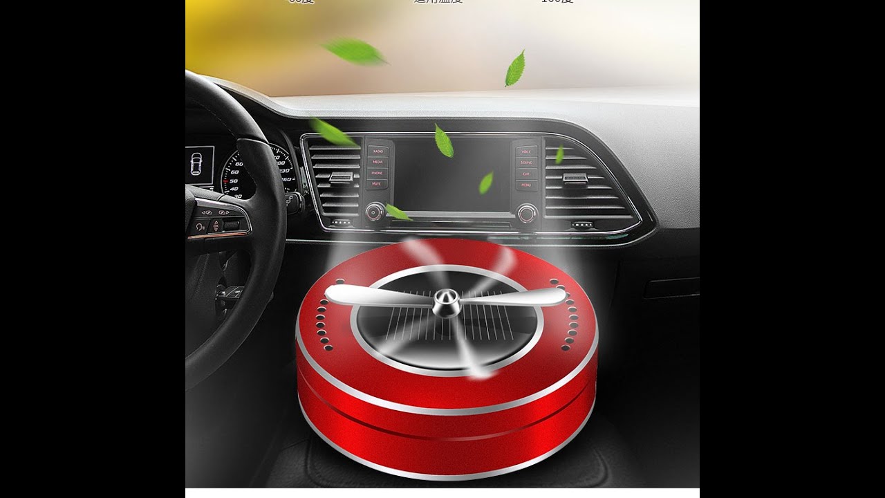 Car perfume, solar energy, creative car aromatherapy, aromatherapy