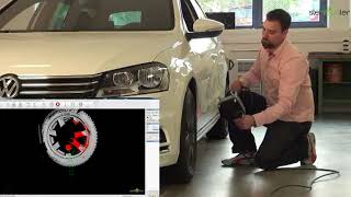 Steinbichler   T SCAN   T POINT   T TRACK   Scanning a car