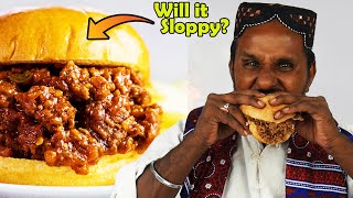 Tribal People Try Sloppy Joe for the First Time