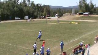 Amazing Behind the Back Football Catch