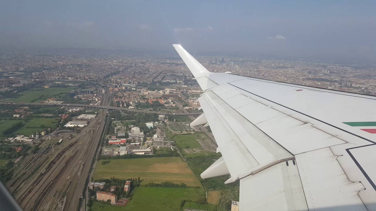 ALITALIA DECOLLO DA MILANO LINATE