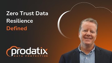 Zero Trust Data Resilience Defined
