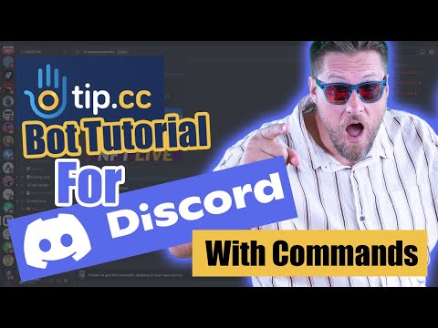 Discord Tip Bot Tutorial | How To Use Tip.cc Bot | Tip Commands