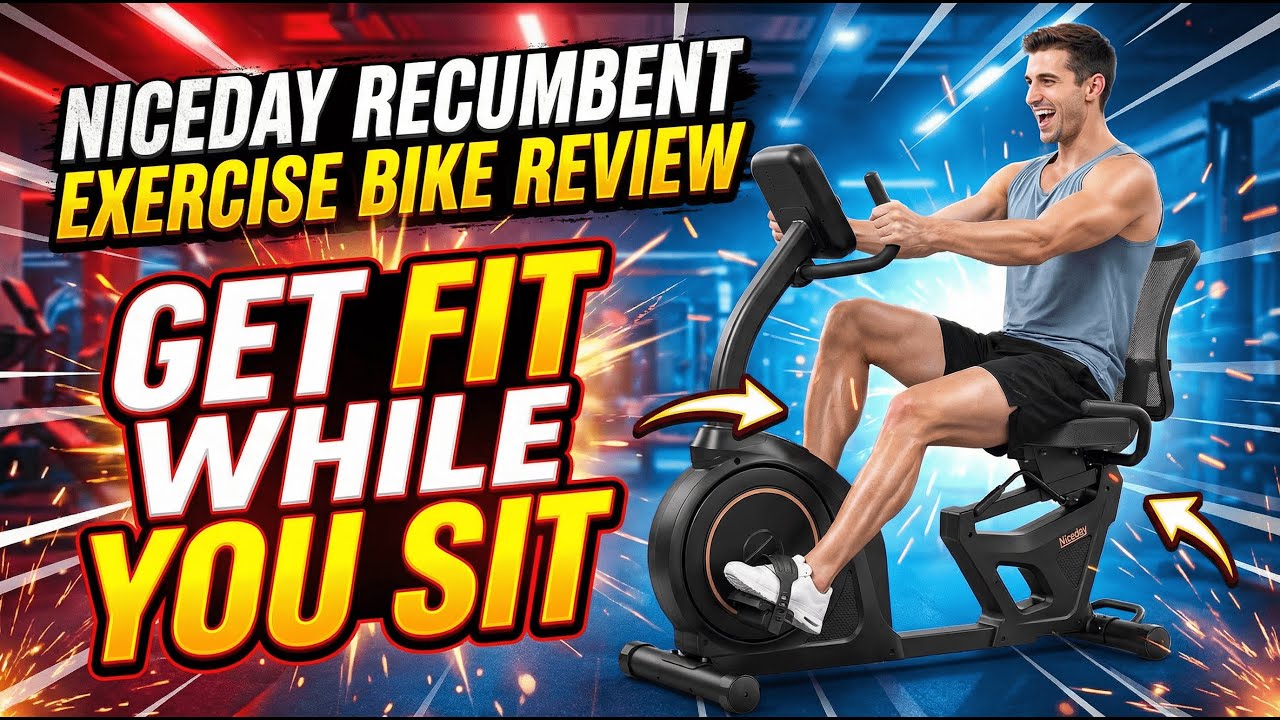 Niceday Recumbent Exercise Bike Review | Best Home Workout Bike | Get Fit While You Sit