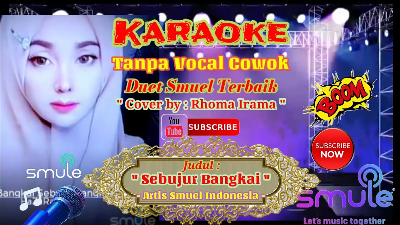 Sebujur Bangkai Karaoke Semuel Duet Tanpa Vokal Cowok YouTube