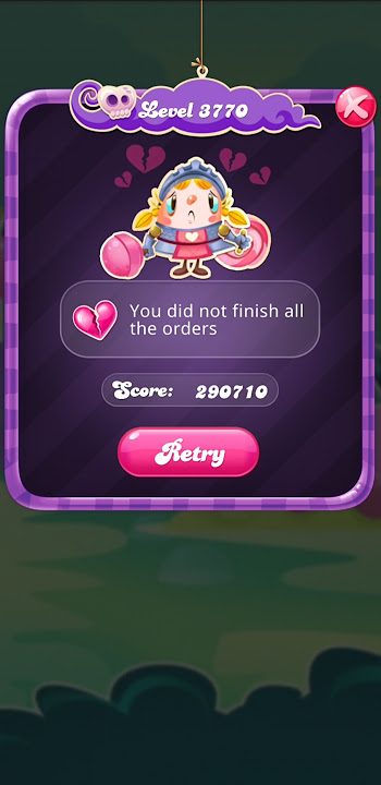 No More Possible Switches! - Candy Crush Saga