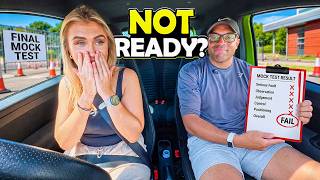 Ashleigh's Driving Test is Tomorrow! Her Final Mock Test Went Badly...