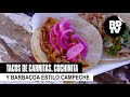 Tacos de Carnitas, Cochinita y Barbacoa estilo Campeche